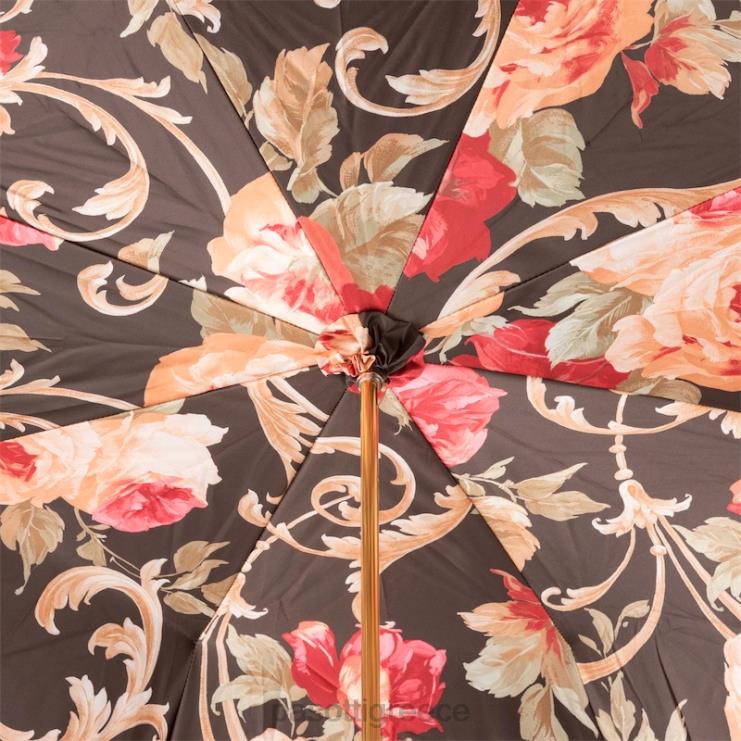 ομπρέλα | PASOTTI 189 53910-88 c30-3 - μπορντό vintage ομπρέλα διπλό πανί 2N6B8394 γυναίκες